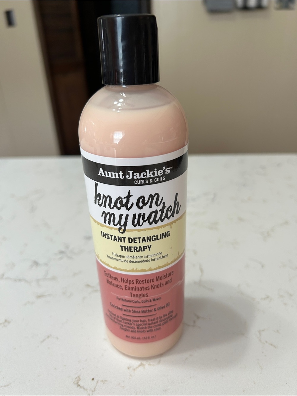 Aunt Jackie's Knot On My Watch Instant Detangling Therapy — Pink